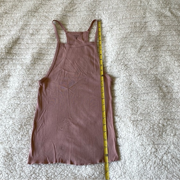 Urban Outfitters Out From Under Pink Nude Halter Racerback Tank Top - Picture 7 of 7